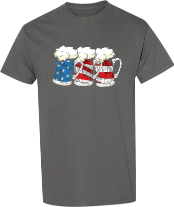 4Th Of July Patriotic American Flag Beer Drinking Alcohol Tshirt1 Shirt