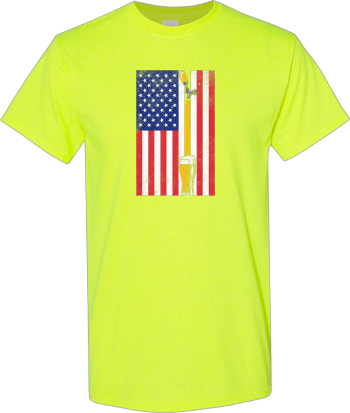 American Flag Beer Tap Home Brewery Pint Of Ale Gift Tshirt1 Shirt