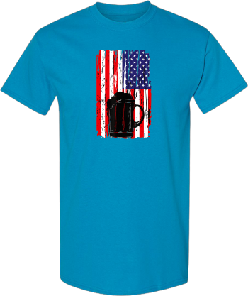 American Flag July 4 Beer Drinking  Party Team Gift Tshirt2 Shirt