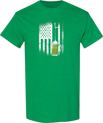 Beer American Flag  4Th Of July Patriotic Gifts Shirt