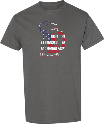 Beer American Flag 4Th Of July For Men Women USA Gift  Shirt