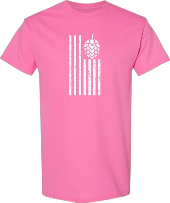 Beer Hops America USA Flag American Hops Beer Lovers  Shirt