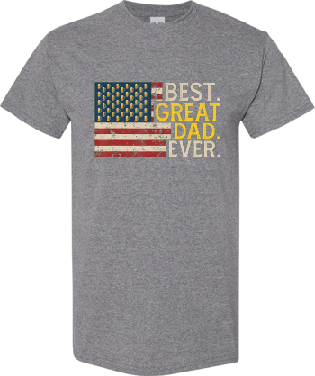 Best Great Dad Ever American Flag Beer Drinking Lovers  Shirt