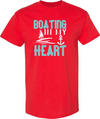 Boating In My Heart Shirt