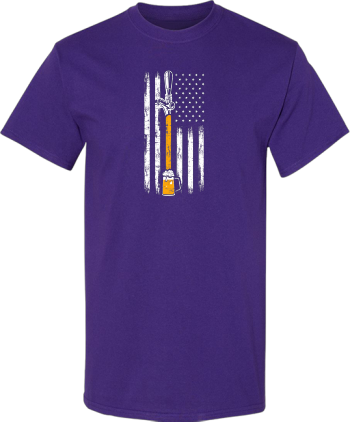 Craft Beer American Flag  Beer Lover USA  Shirt