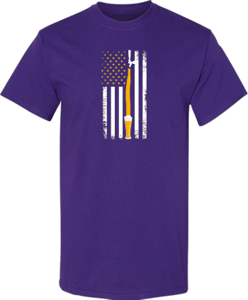 Craft Beer American Flag Brewery Brewer USA Funny Gift Idea  Shirt