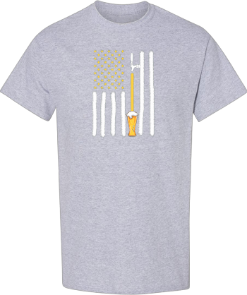 Craft Beer American Flag USA 4Th July Brewery Tshirt4 Shirt