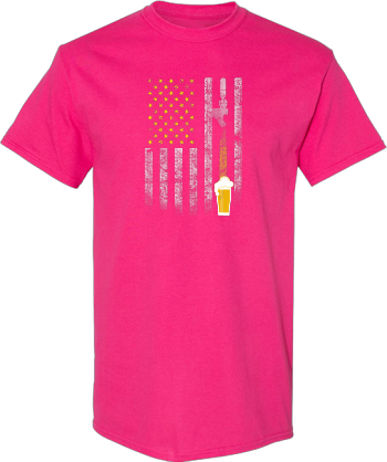 Craft Beer American Flag USA 4Th July Dad Gift Beer Lovers  Shirt