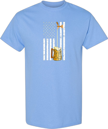 Craft Beer American Flag USA Oktoberfest For Beer Drinkers  Shirt