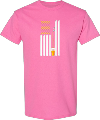 Craft Beer Brewery American Flag USA  Shirt