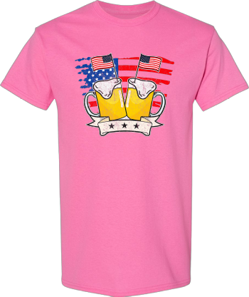 Craft Beer I American Flag USA 4Th July I Patriotic Brewery  Shirt