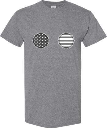 Cute American Flag Beer Cap Boobs  Funny USA Drinkers Gift Tshirt2 Shirt
