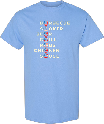 Fourth Of July Patriotic America USA Flag For BBQ Lovers  Shirt