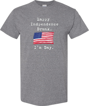 Funny 4Th Of July American Flag Beer Drinker Picnic Party  Shirt