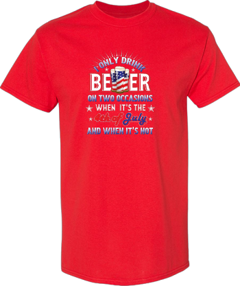 Funny 4Th Of July Beer Party  With American Flag Men Tshirt1 Shirt