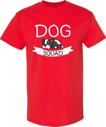 Funny Gift  Dog Squad Tshirt Shirt