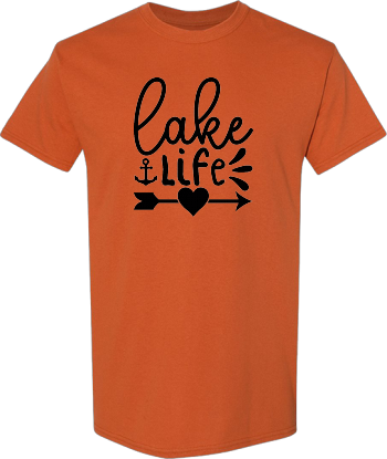 Lake Life Heart Shirt