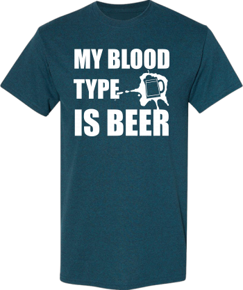 My Blood Type Is Beer 2 Shirt
