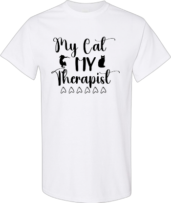 My Cat My Therapist Shirt