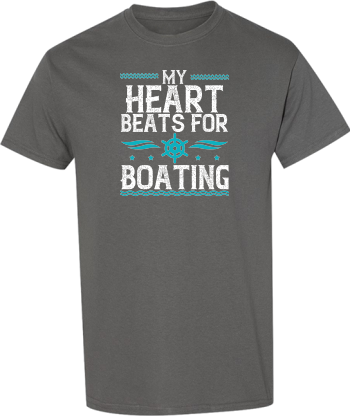My Heart Beats For Boating Shirt