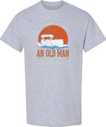 Old Man Pontoon Shirt