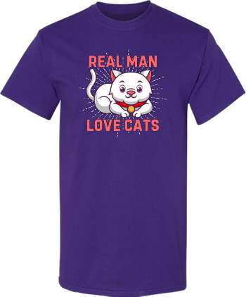 Real Man Love Cats Shirt