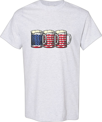 USA American Flag Beer Mugs 4Th Of July Men Women Patriotic  Shirt