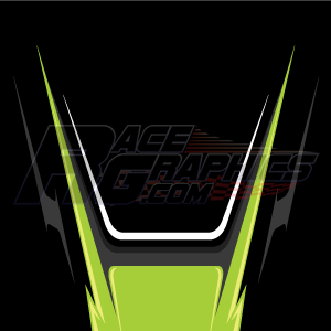 Vented Green Vinyl Wrap