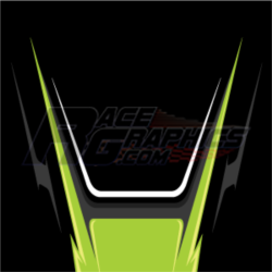 Vented Green Vinyl Race Wrap