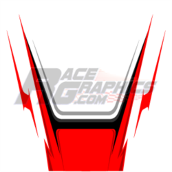 Vented Red Vinyl Race Wrap