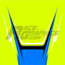 Vented Yellow Vinyl Race Wrap