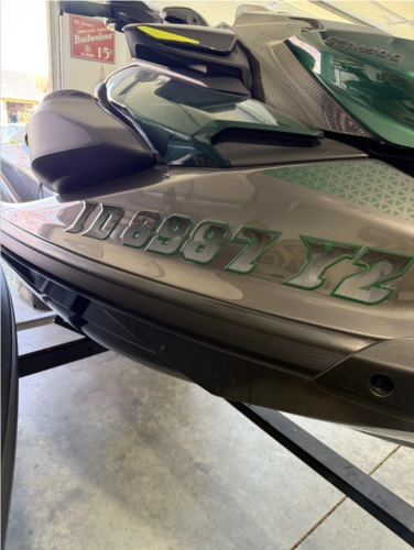 2023 Seadoo 300 rxpx apex and seadoo 300 gtx limited  Lettering from Jordan M, ID