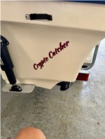 2025 Mako 18LTS Boat Lettering from Mark C, FL