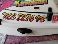 Lettering from Donald B, MI