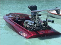 69 Hondo flat bottom v- drive boat Lettering from Wyatt S, CA