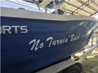 Boat Lettering from Katie A, GA