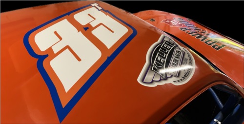 87 Honda crx Fwd racecar Lettering from TR B, KY
