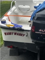 2001 Boston Whaler Sport 13’ Lettering from Michael E, MA