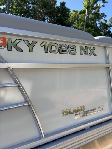 Landau  Boat Lettering from Greg M, KY