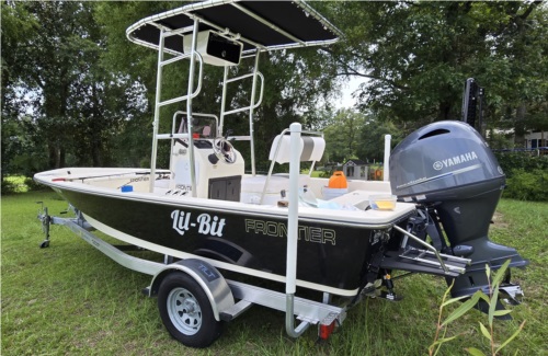 2024 Frontier  Boat Lettering from Jerry F, FL