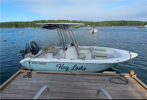 2024 Keywest FS219 Boat Lettering from Rob E, ME