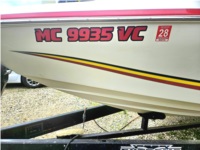 2000 Eliminator  Boat Lettering from Michael S, MI