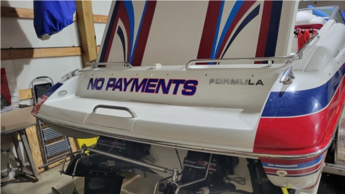 2004 Formula 292 Boat fiberglass Lettering from Cory C, AL