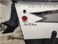 2025 Lund Fisherman 2075 New Lund boat. Lettering from Tom V, WA