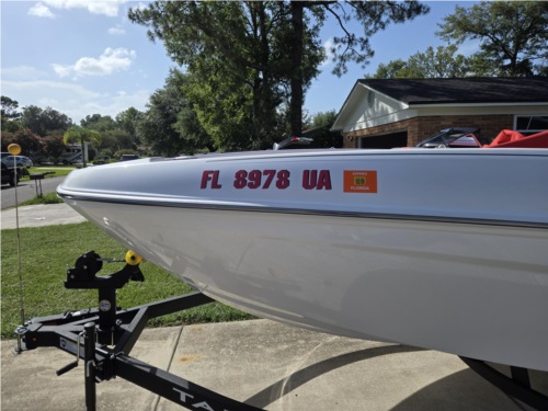 tahoe t 18 boat Lettering from Charles H, FL