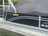 2017 Harris Cruiser 200  Pontoon Boat Lettering from Joseph P, NY