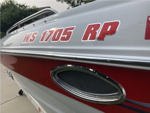 Crownline 240EX Lettering from Charles C, WI