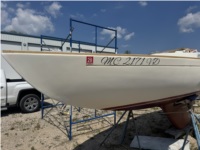 1975 Bluenose 23 sailboat Boat Lettering from Ted L, MI