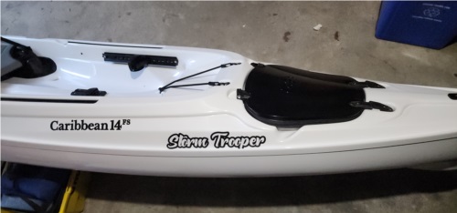 Kayak Lettering from Ricky C, ON