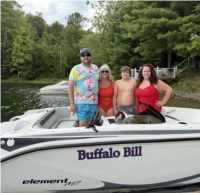 2021 Bayliner M17 Boat Lettering from Debra J, NY